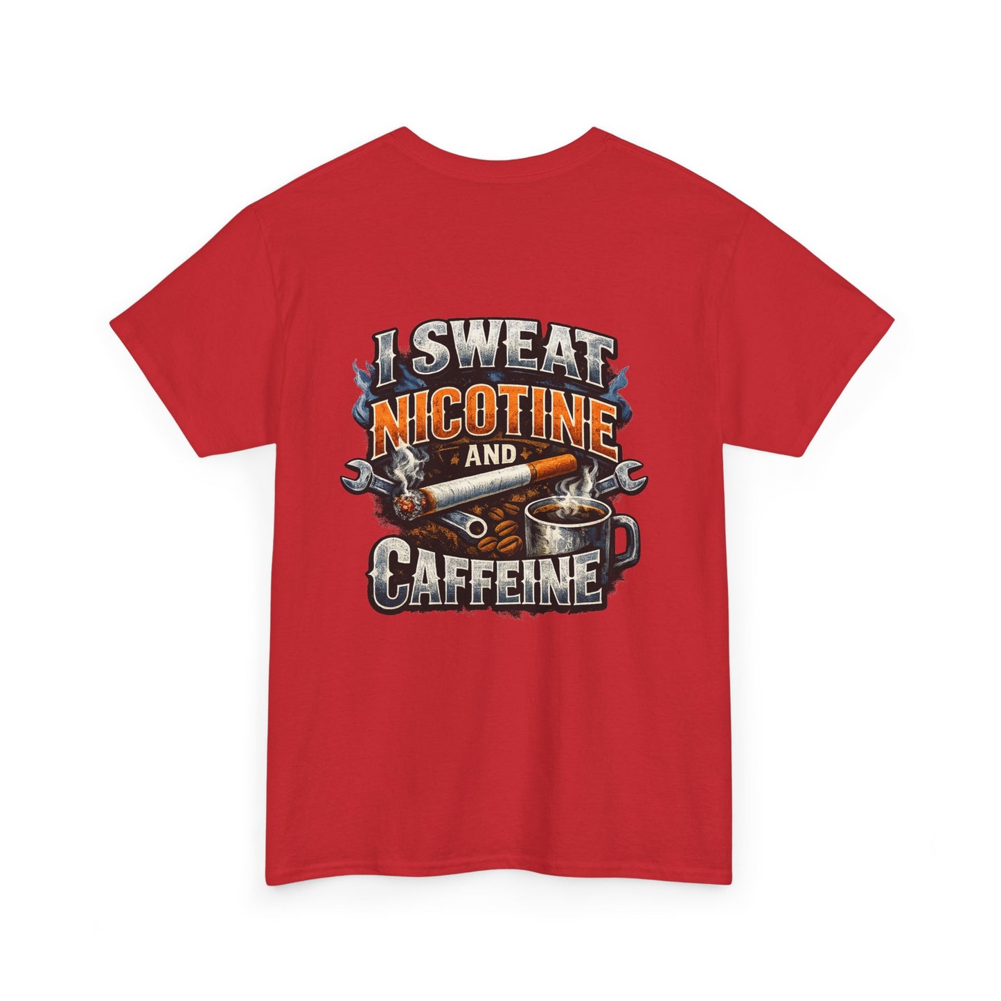 Nicotine and Caffeine Graphic Tee