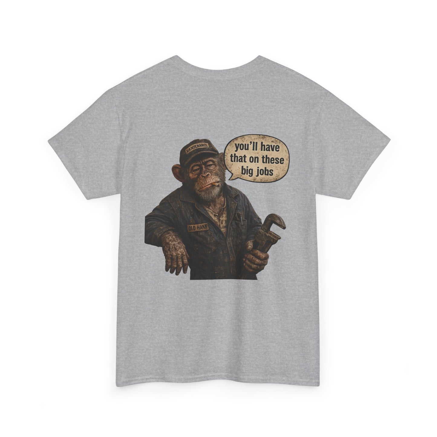 Vintage Pipefitter Maintenance Monkey Tee