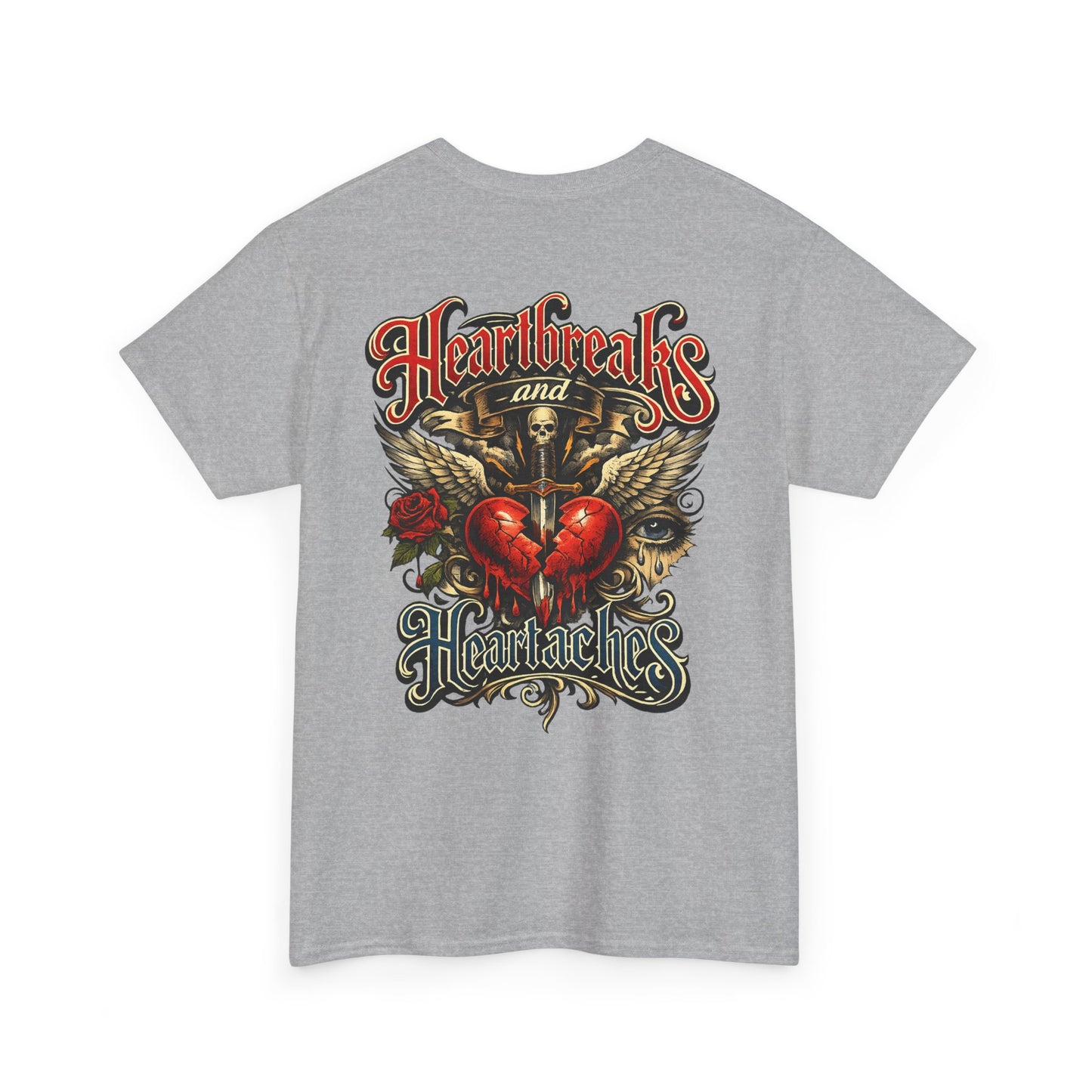 Graphic Tee — 'Heartbreaks and Heartaches'
