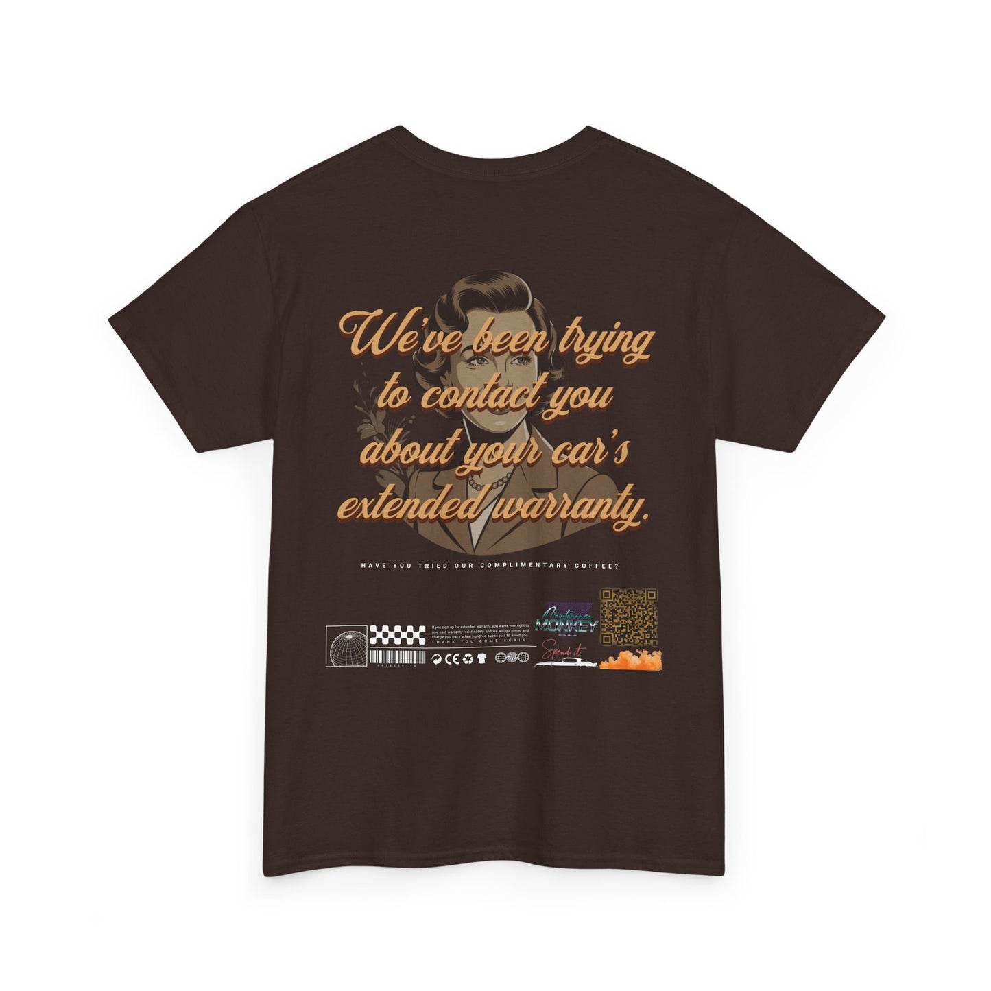 T-Shirt — Extended Warranty  Retro Graphic Tee