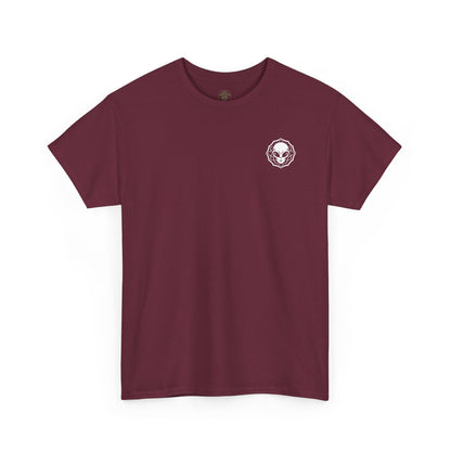 Alien Vibes T-Shirt — Retro UFO Smoking Graphic Tee