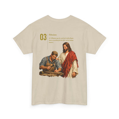 Christian Tee — Colossians 3:23