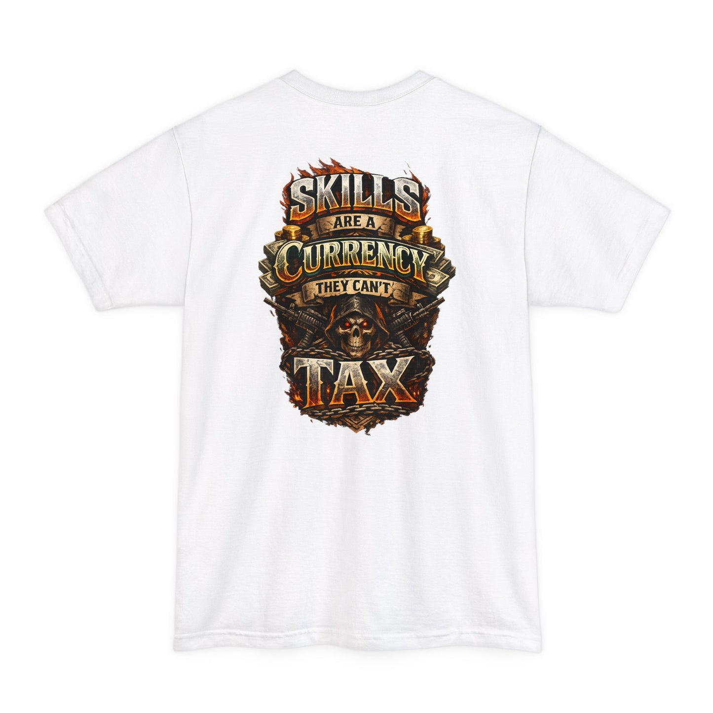 Skills Are A Currency Tall Tee