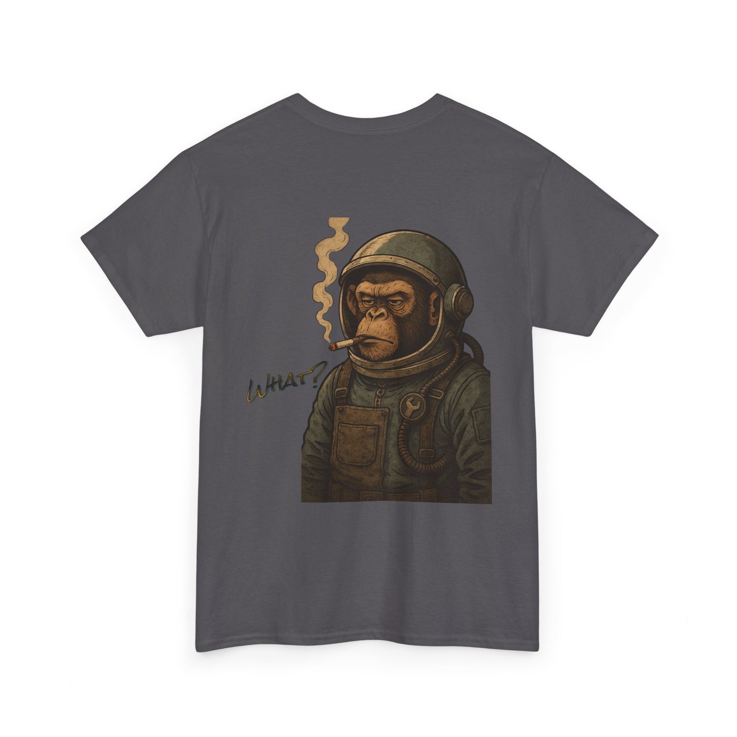Chimp Astronaut Tee — Smoking Monkey
