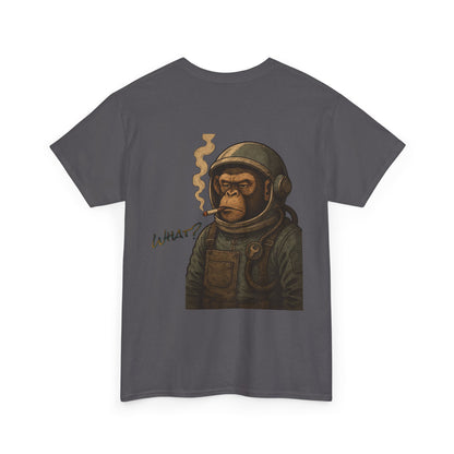 Chimp Astronaut Tee — Smoking Monkey