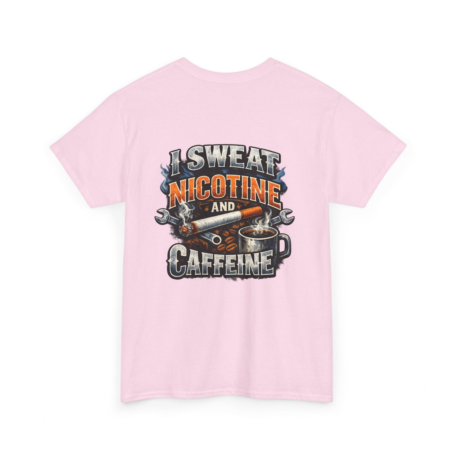 Nicotine and Caffeine Graphic Tee