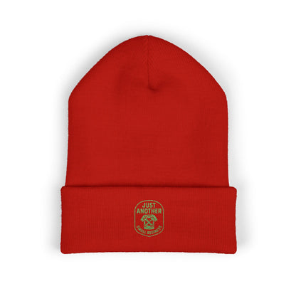 Embroidered Cuffed Beanie — Just Another Small Business