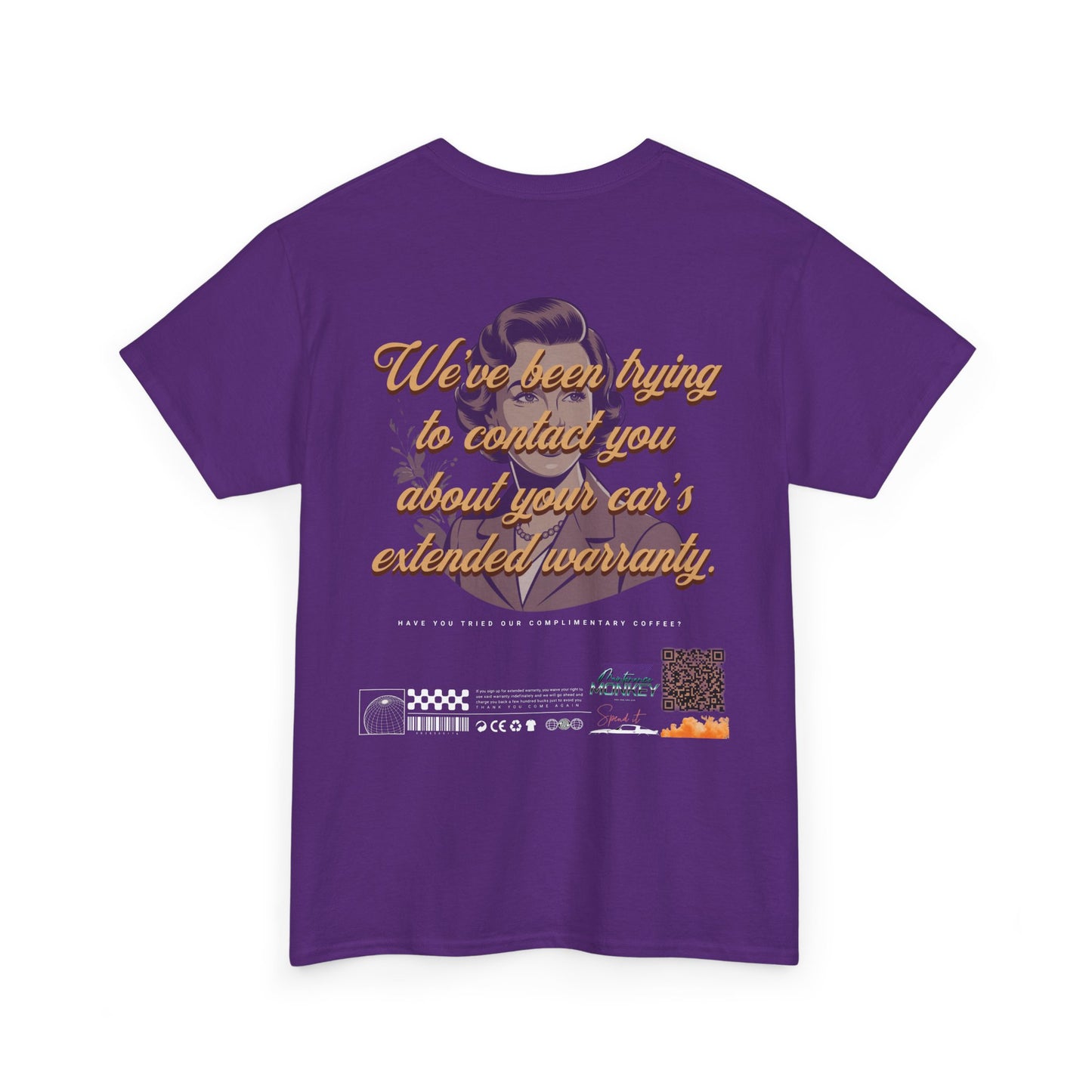 T-Shirt — Extended Warranty  Retro Graphic Tee