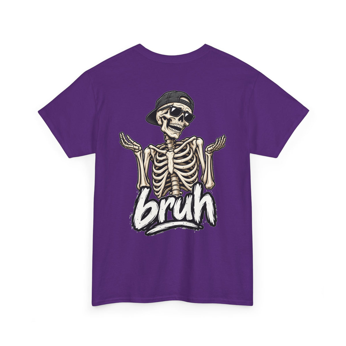 Bruh Skeleton Graphic Tee