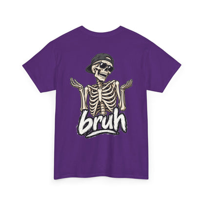 Bruh Skeleton Graphic Tee
