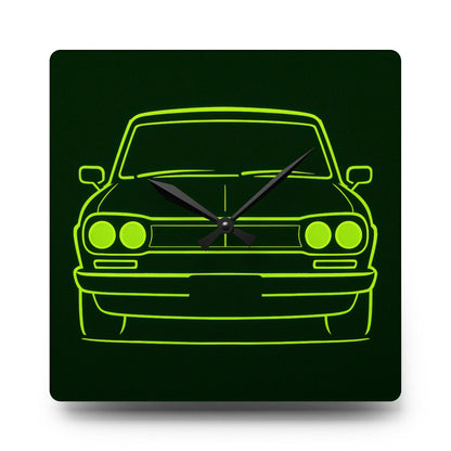 Neon Classic Suka Acrylic Wall Clock