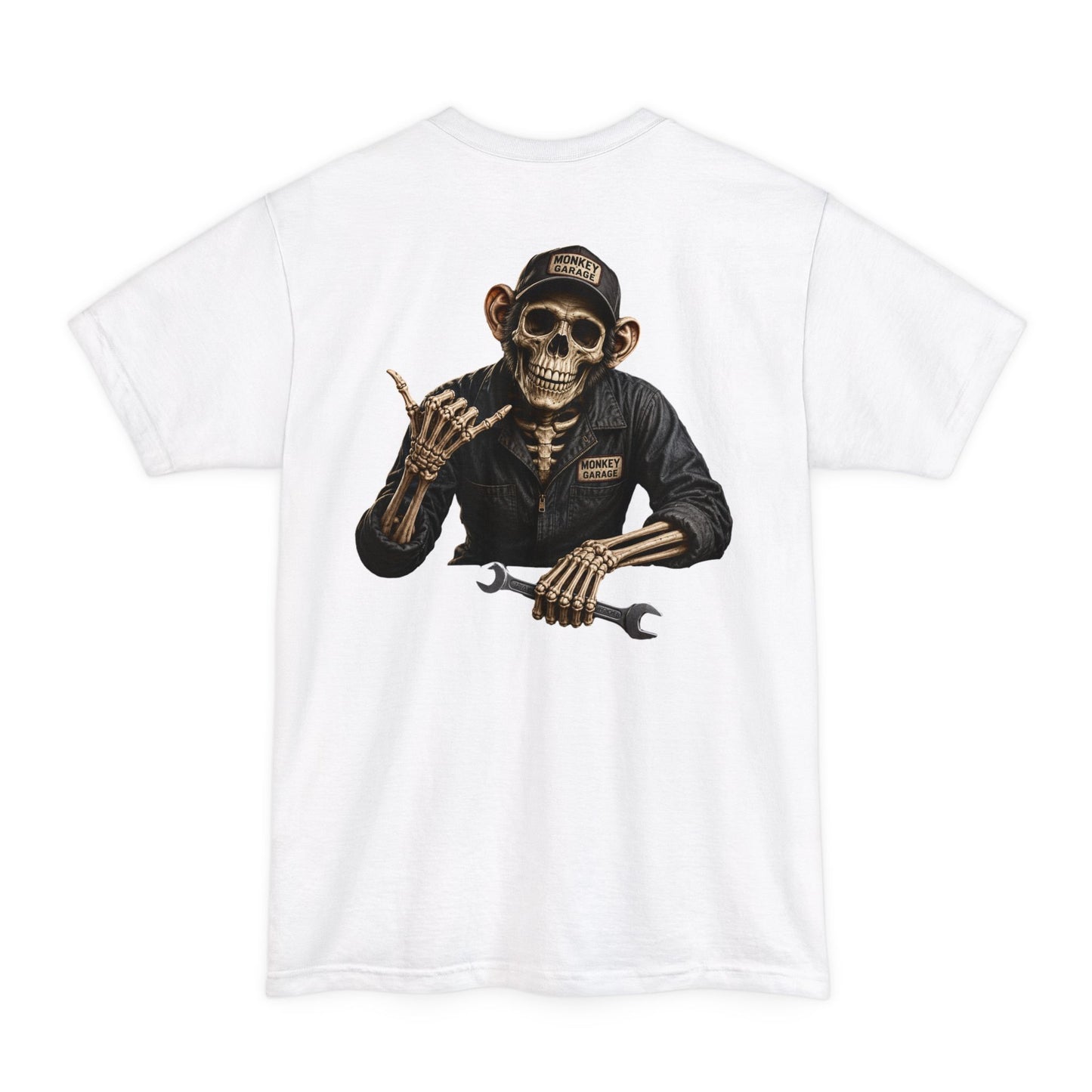 Mechanic Monkey Skeleton Tall Tee