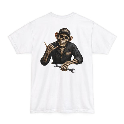 Mechanic Monkey Skeleton Tall Tee