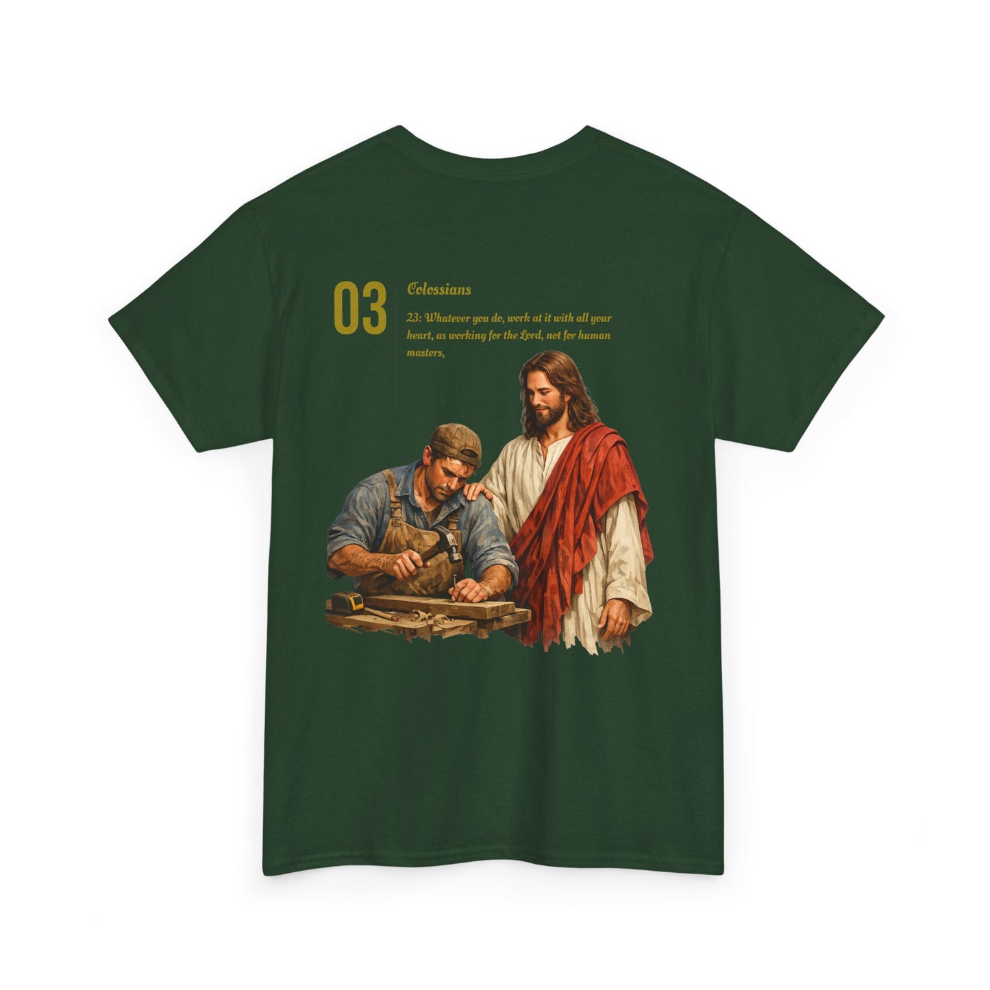Christian Tee — Colossians 3:23