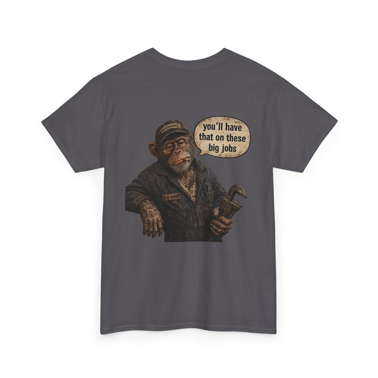 Vintage Pipefitter Maintenance Monkey Tee