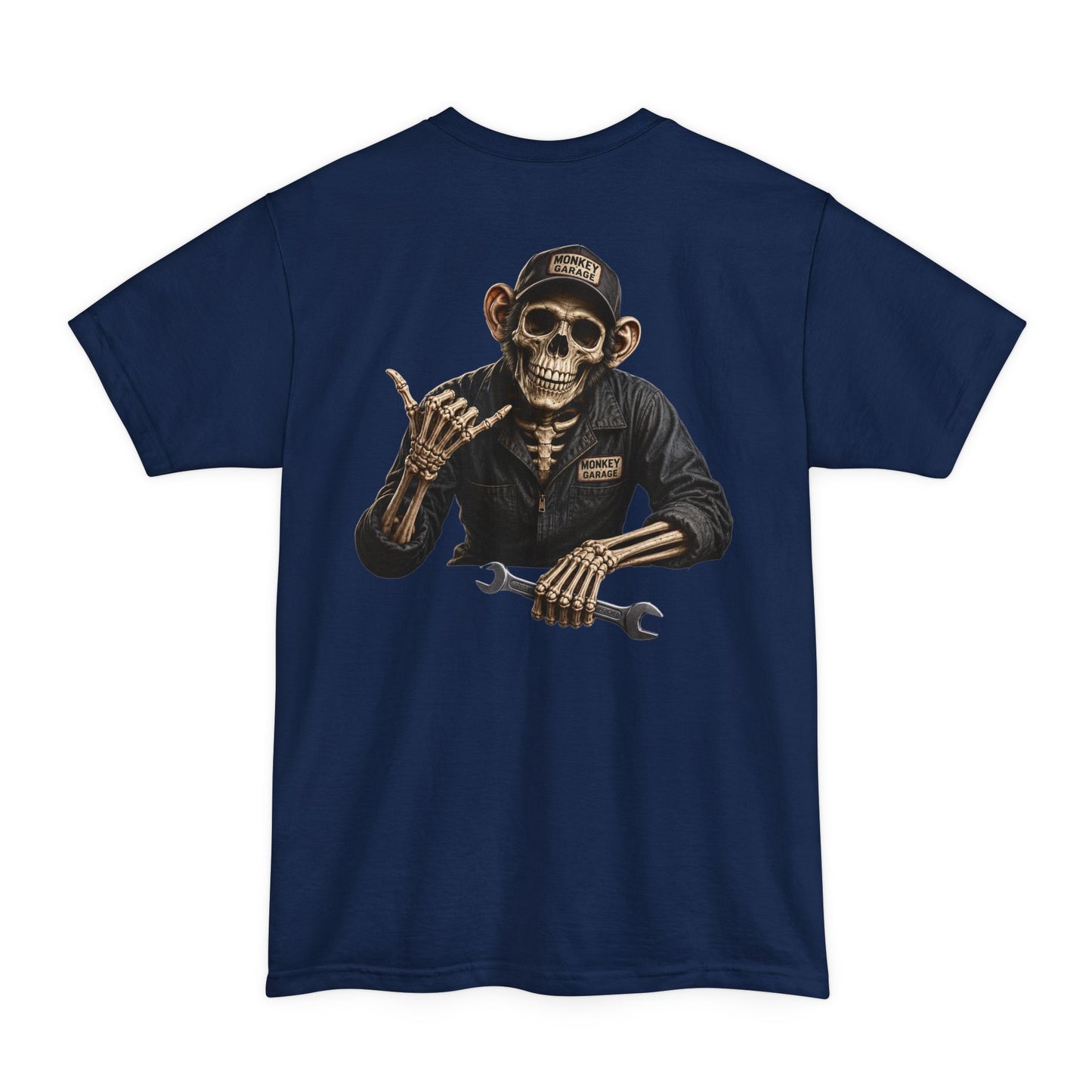 Mechanic Monkey Skeleton Tall Tee