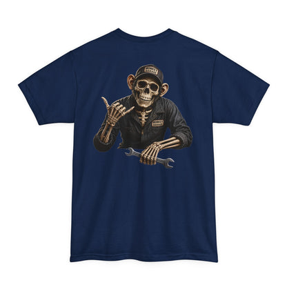 Mechanic Monkey Skeleton Tall Tee