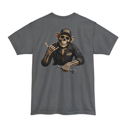 Mechanic Monkey Skeleton Tall Tee
