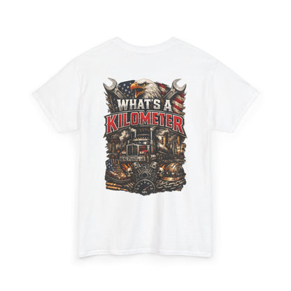 What's a Kilometer? Vintage Semi Truck T-Shirt