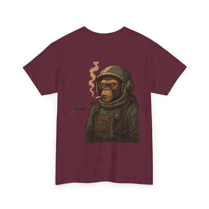 Chimp Astronaut Tee — Smoking Monkey