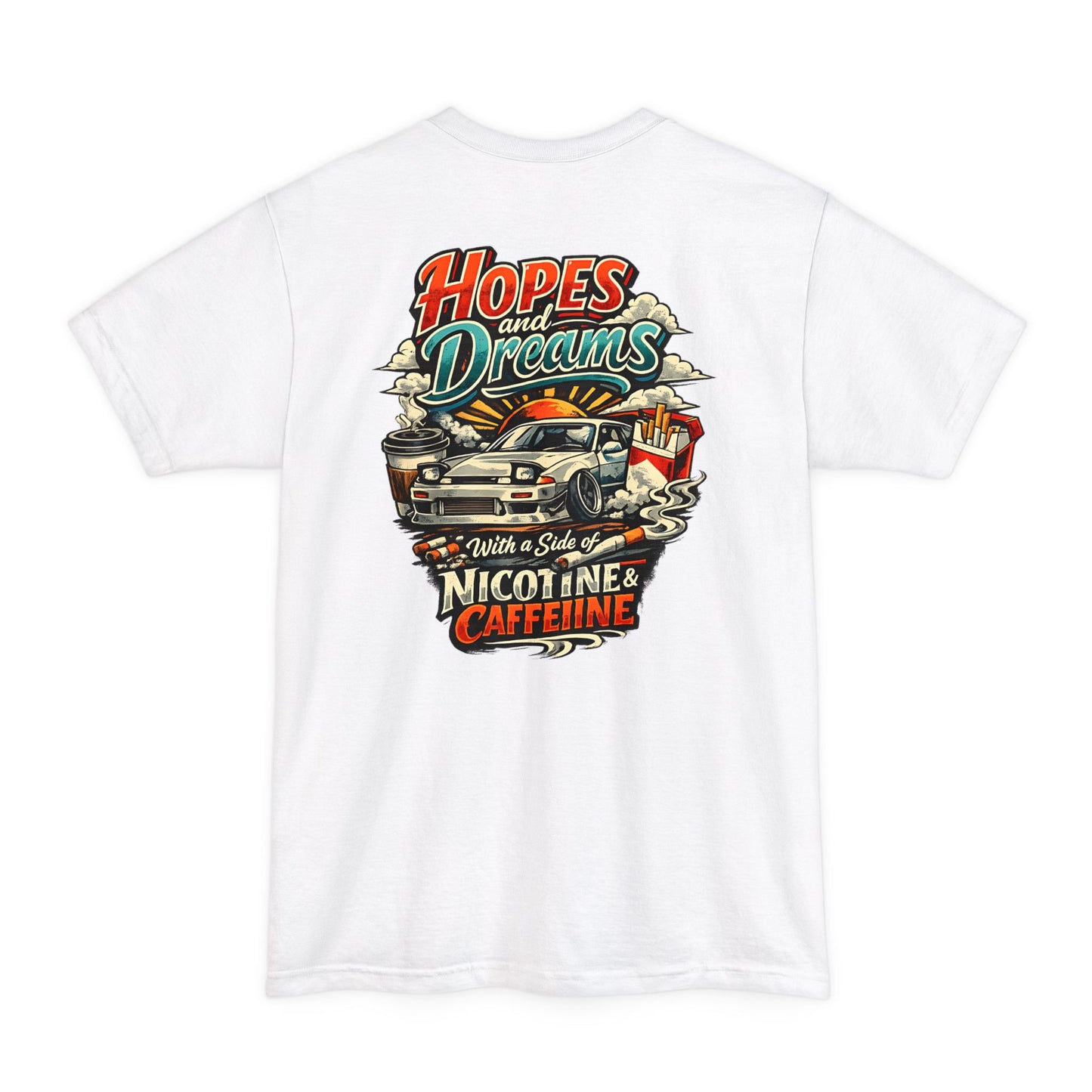 Hopes and Dreams Vintage Car Tall Tee