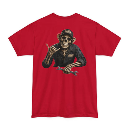 Mechanic Monkey Skeleton Tall Tee