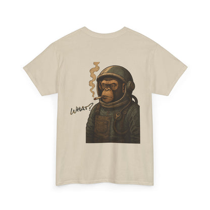Chimp Astronaut Tee — Smoking Monkey