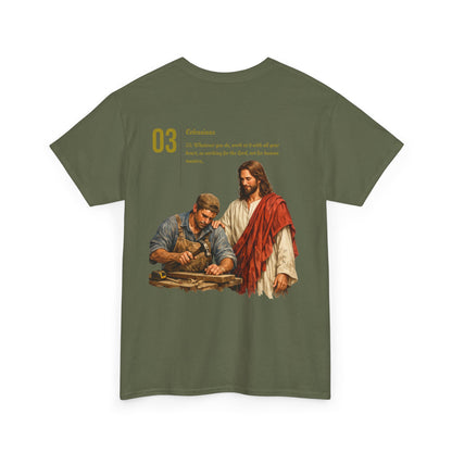 Christian Tee — Colossians 3:23