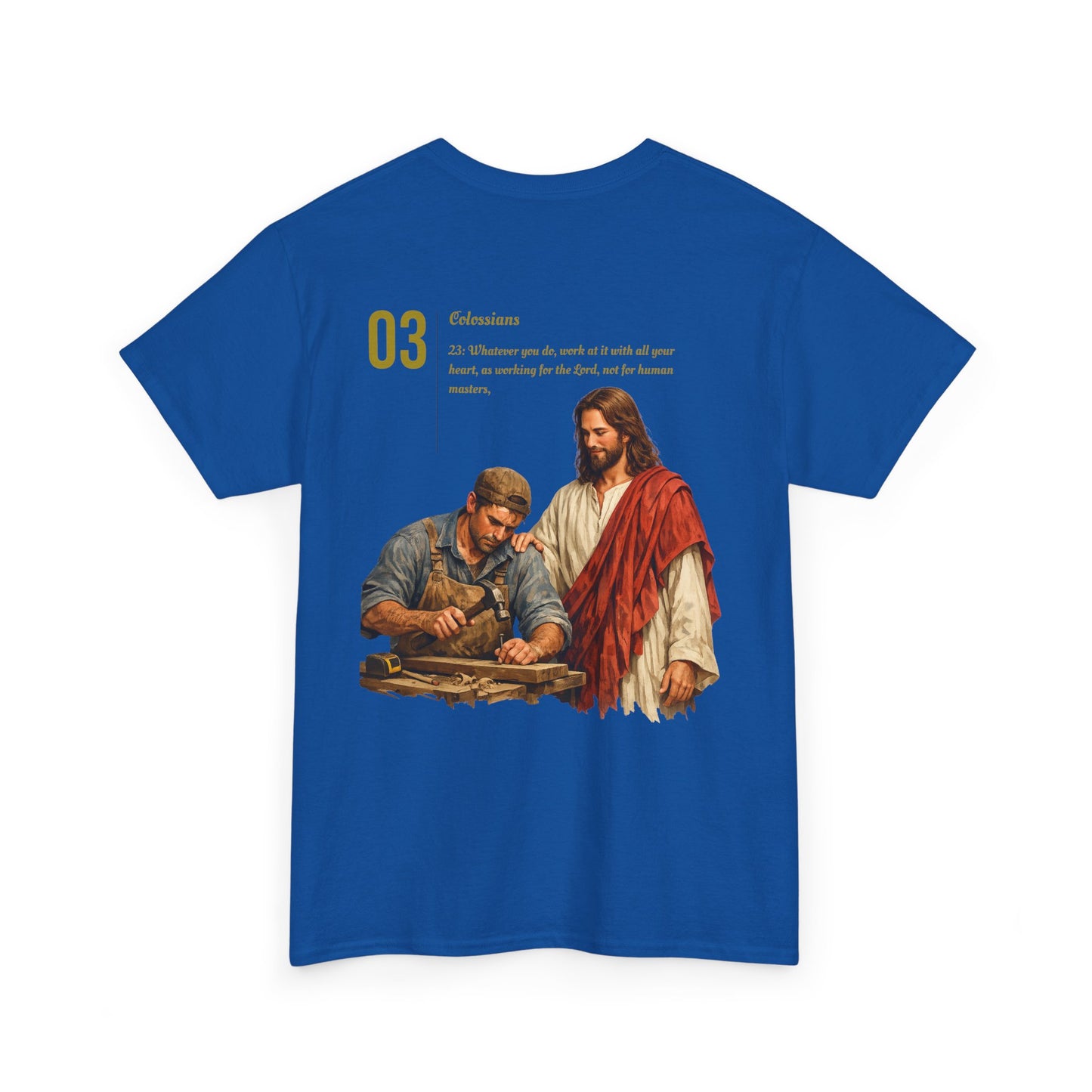 Christian Tee — Colossians 3:23
