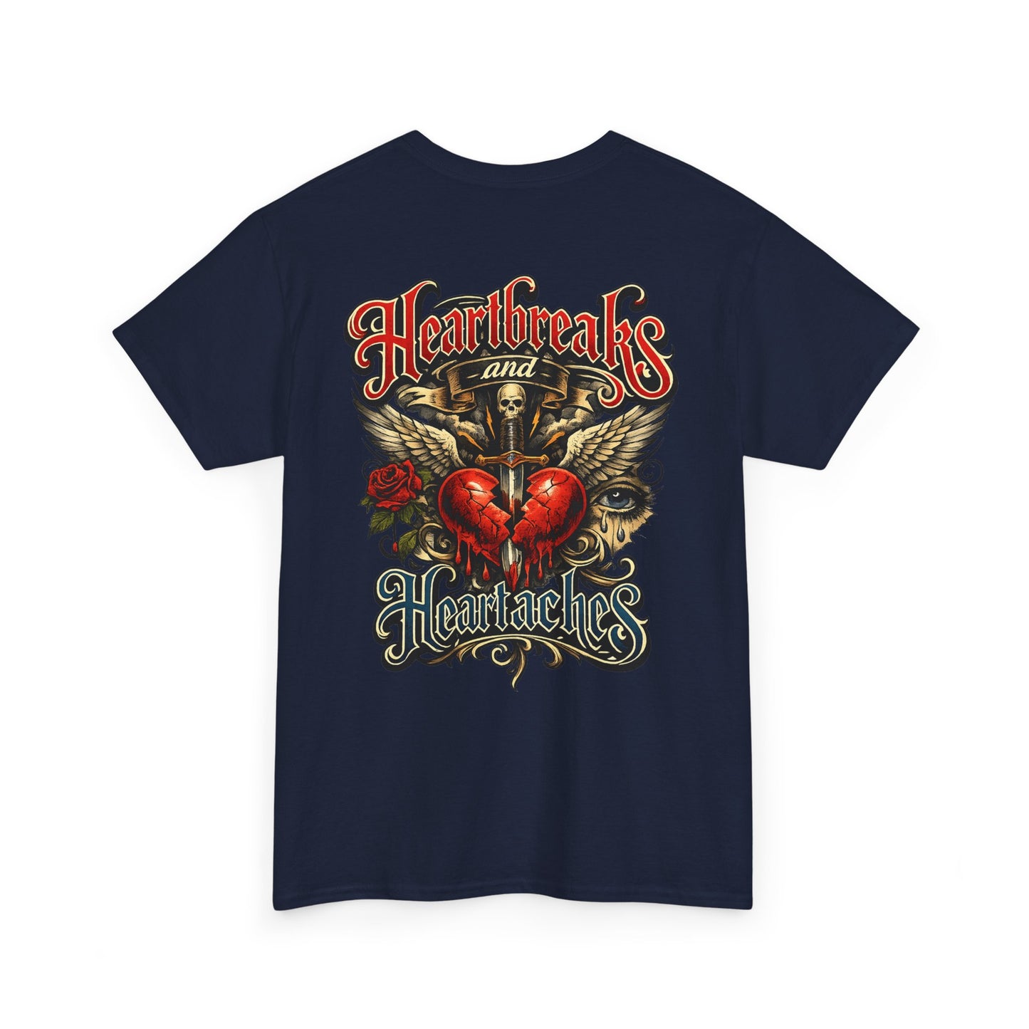 Graphic Tee — 'Heartbreaks and Heartaches'