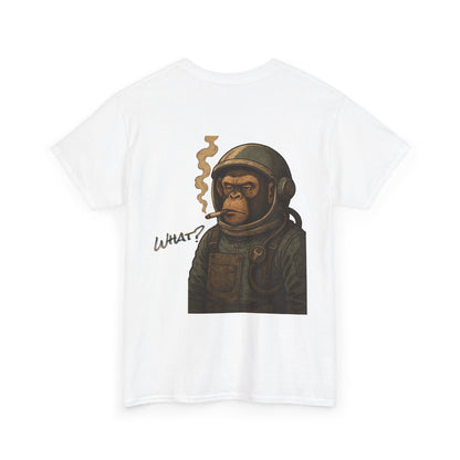 Chimp Astronaut Tee — Smoking Monkey