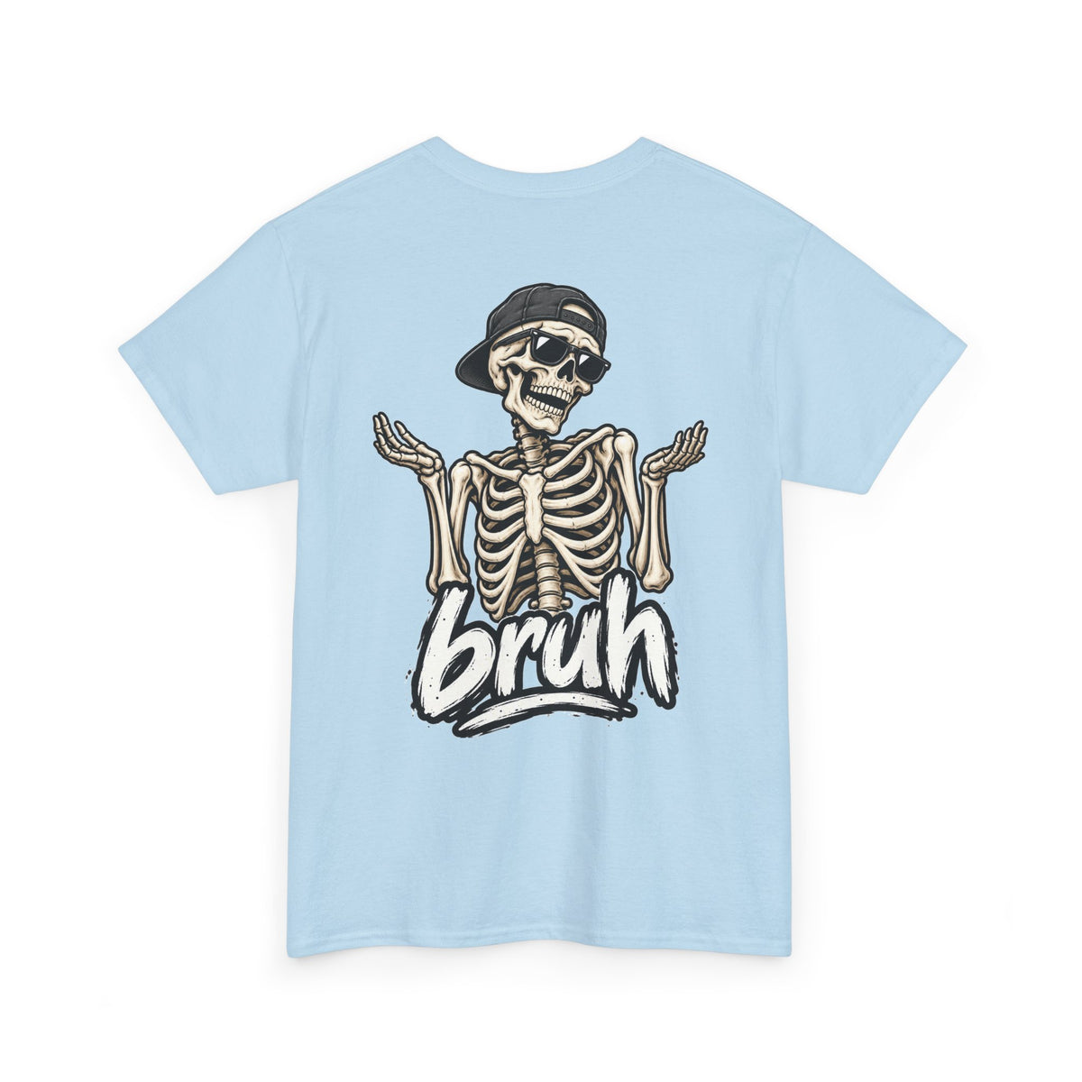 Bruh Skeleton Graphic Tee