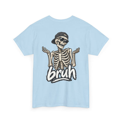 Bruh Skeleton Graphic Tee