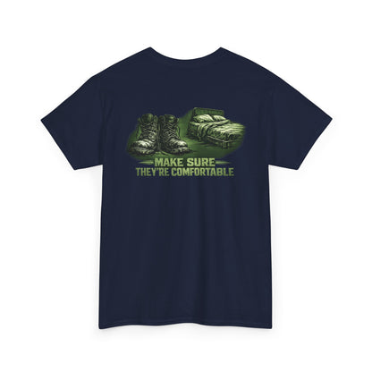 Graphic Tee — 'Make Sure They're Comfortable'