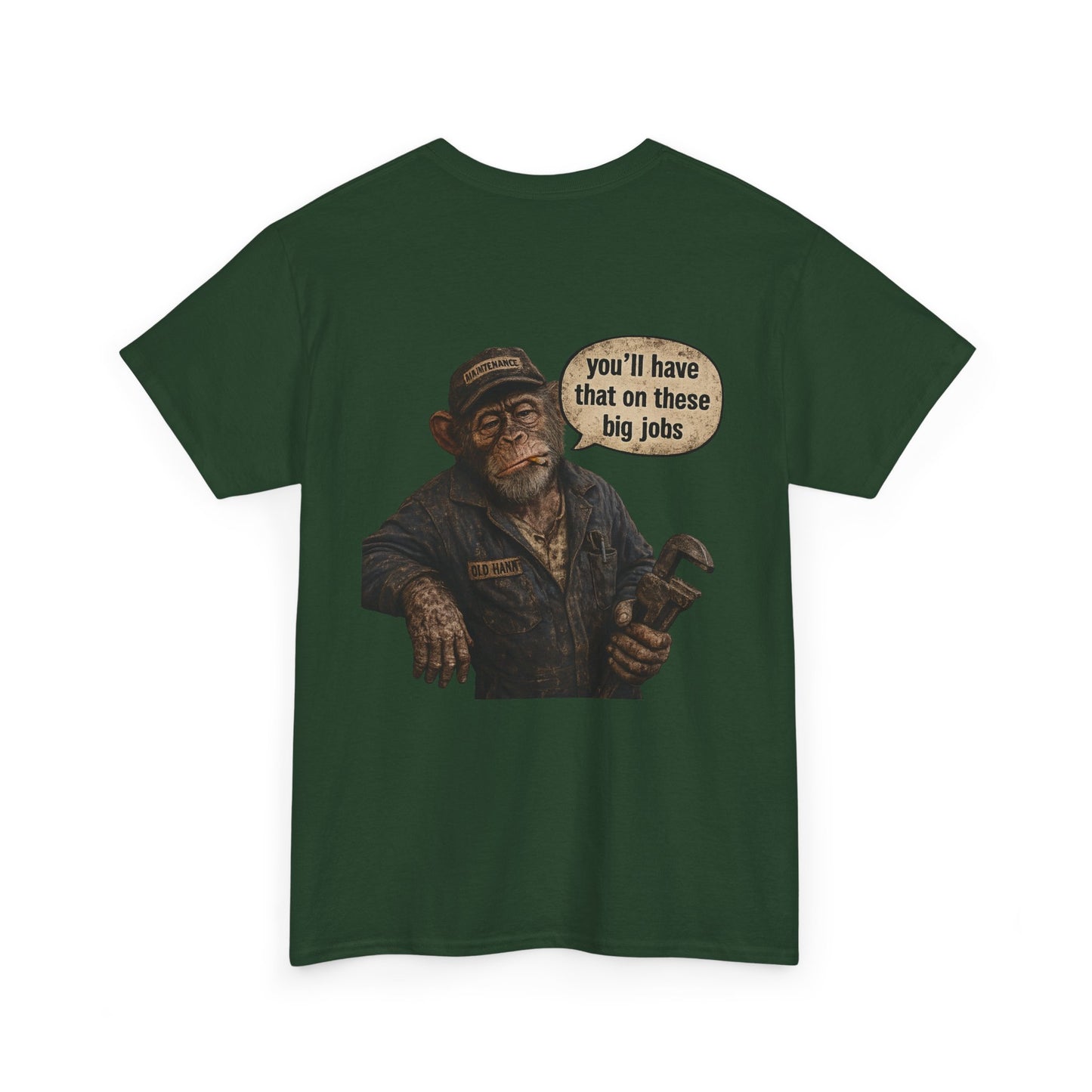 Vintage Pipefitter Maintenance Monkey Tee