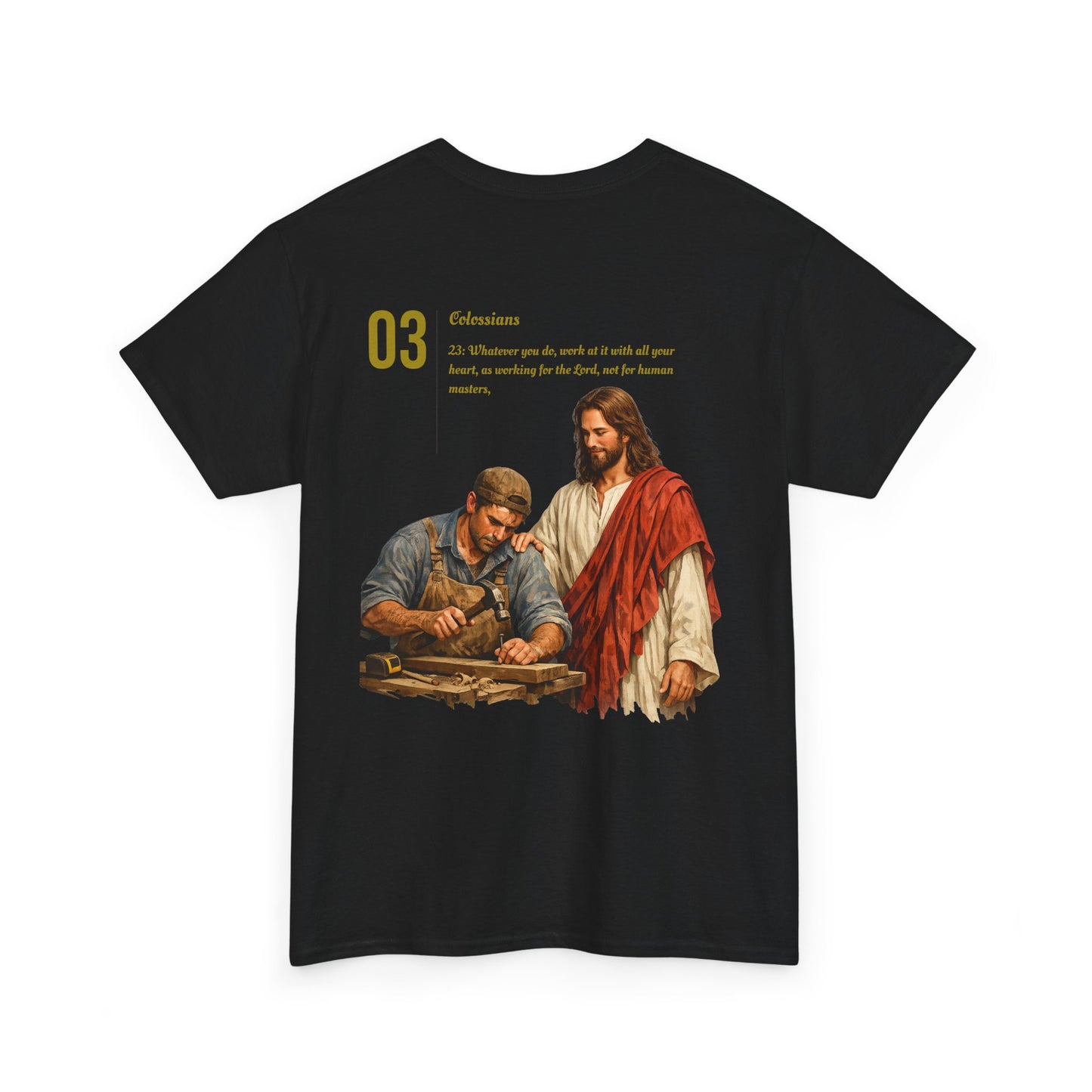 Christian Tee — Colossians 3:23