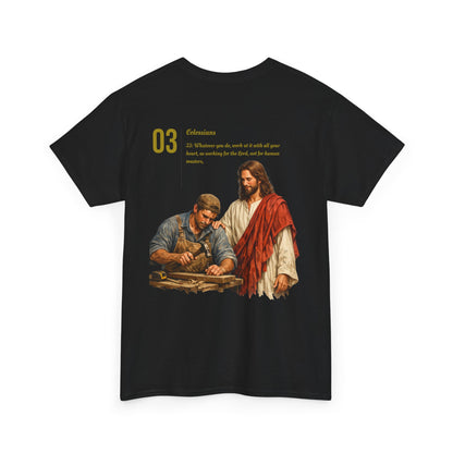 Christian Tee — Colossians 3:23