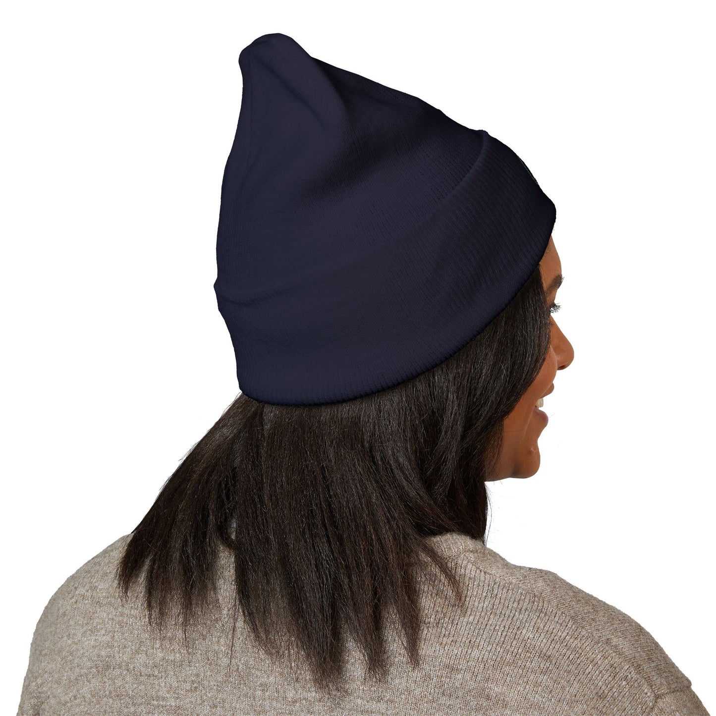 Embroidered Cuffed Beanie — Just Another Small Business