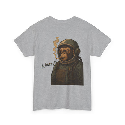 Chimp Astronaut Tee — Smoking Monkey