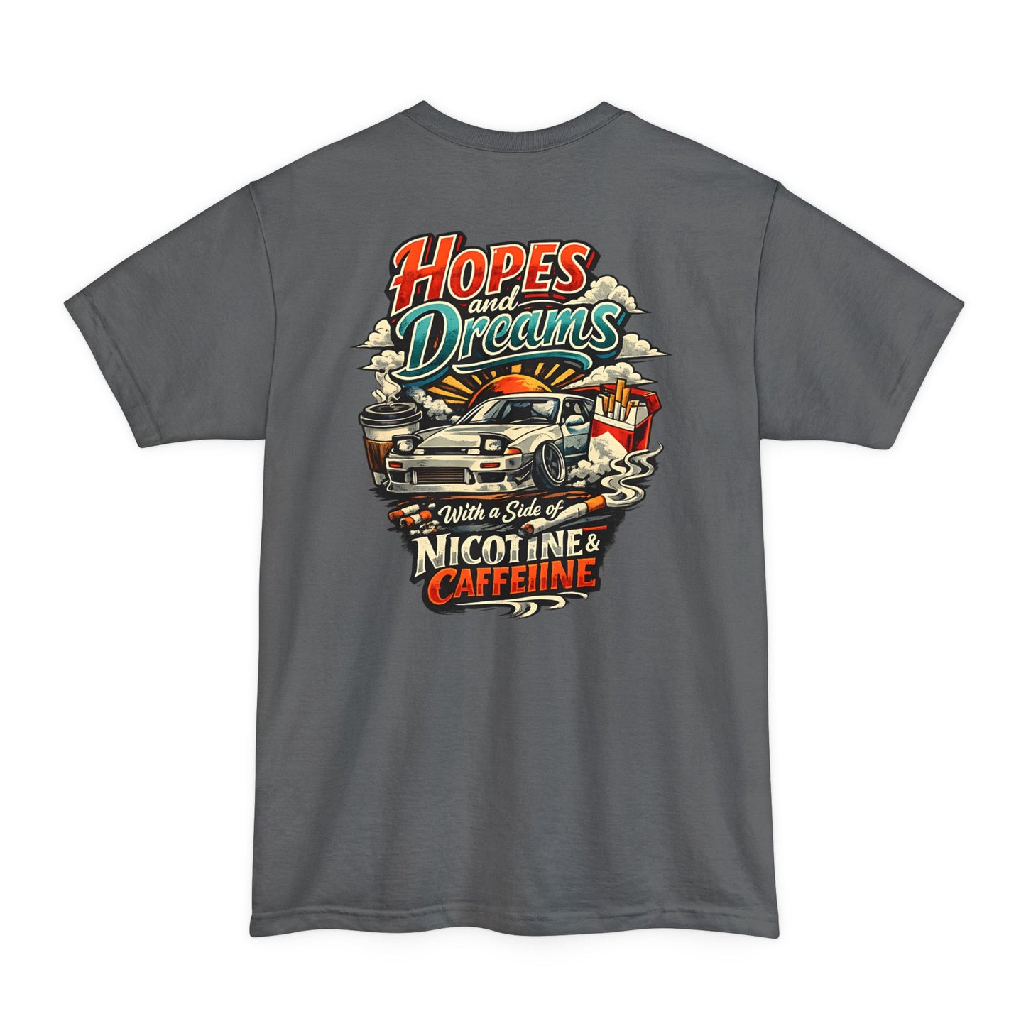 Hopes and Dreams Vintage Car Tall Tee