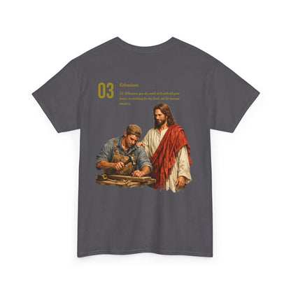 Christian Tee — Colossians 3:23