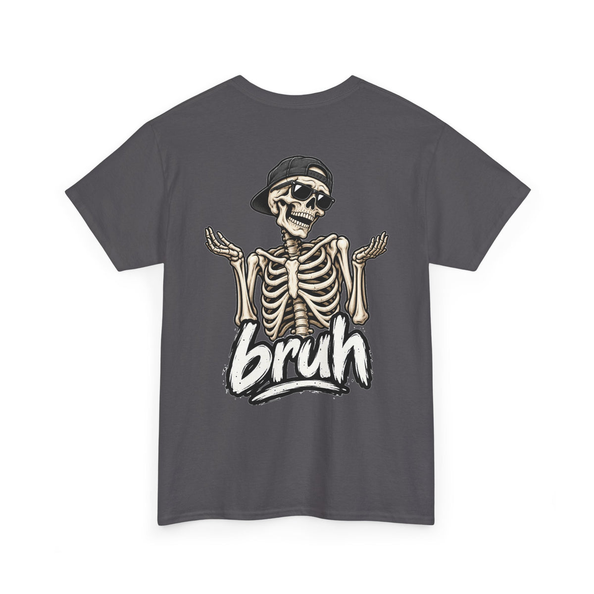 Bruh Skeleton Graphic Tee