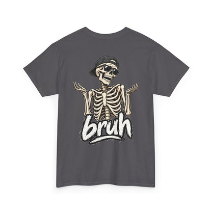 Bruh Skeleton Graphic Tee