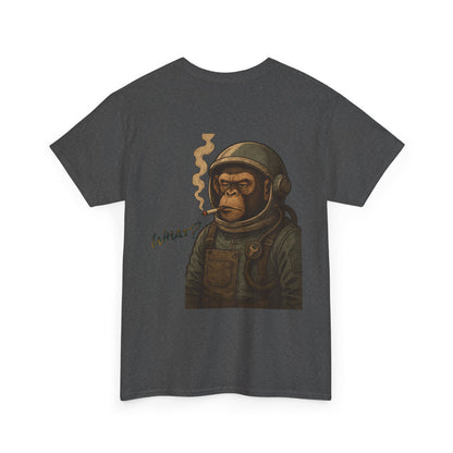 Chimp Astronaut Tee — Smoking Monkey