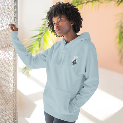 Angel Statue Graphic Hoodie — 'Sanctified, Saved' Vintage Art Streetwear