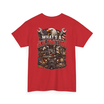 What's a Kilometer? Vintage Semi Truck T-Shirt
