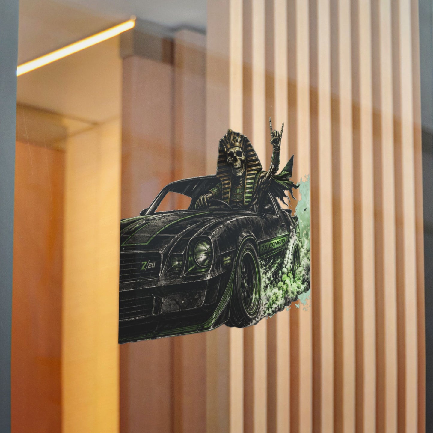 Pharaoh Racer Die-Cut Sticker