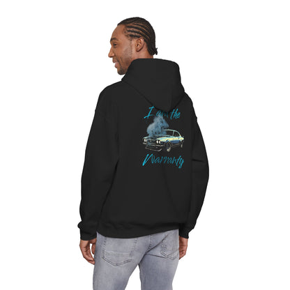 Vintage Car Hoodie — I am the Warranty