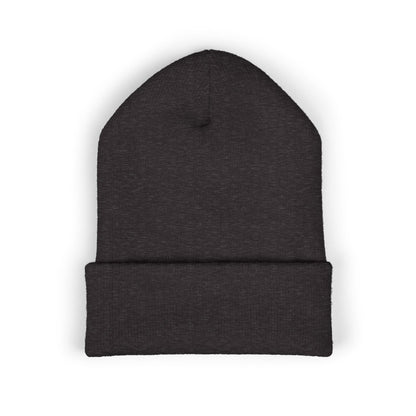 Embroidered Flame MM Beanie — Maintenance Monkey Beanie