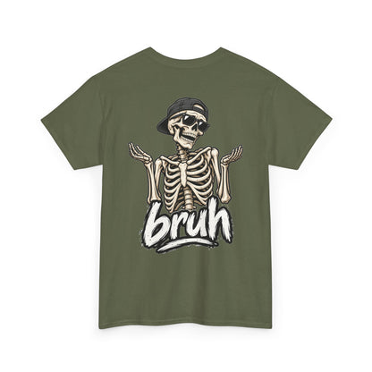Bruh Skeleton Graphic Tee